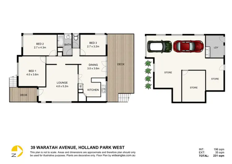 Floorplan of Homely house listing, 39 Waratah Avenue, Holland Park West QLD 4121