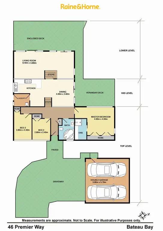 Floorplan of Homely house listing, 46 Premier Way, Bateau Bay NSW 2261