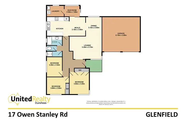 Floorplan of Homely house listing, 17 Owen Stanley Road, Glenfield NSW 2167