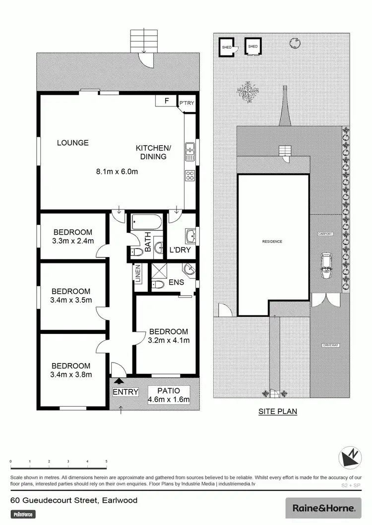 Floorplan of Homely house listing, 60 Gueudecourt Avenue, Earlwood NSW 2206