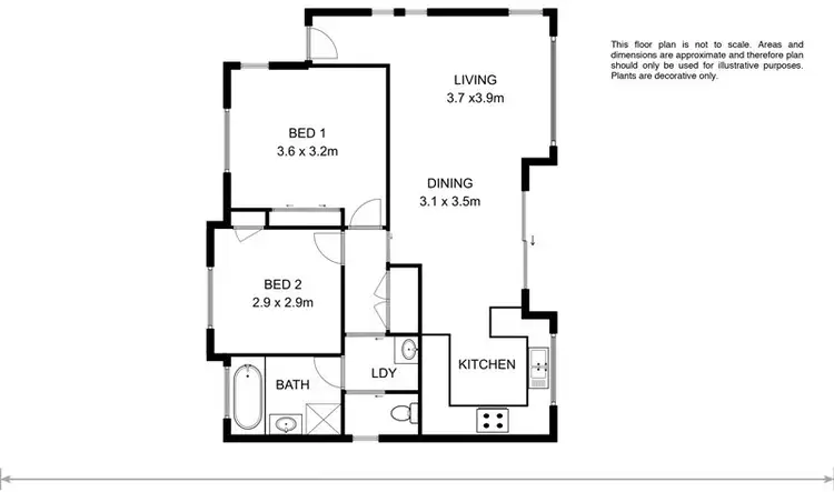 Floorplan of Homely house listing, 20 Veronica Crescent, Gagebrook TAS 7030