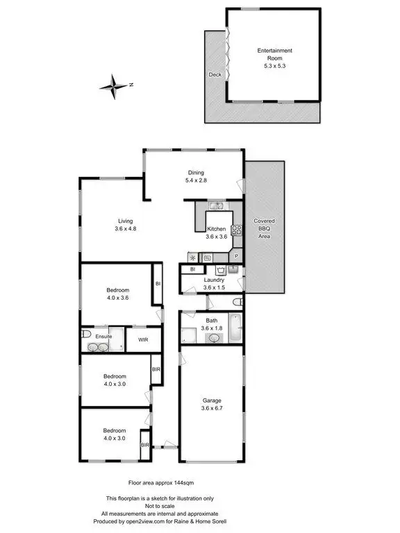 Floorplan of Homely house listing, 69 Horizon Drive, Sorell TAS 7172