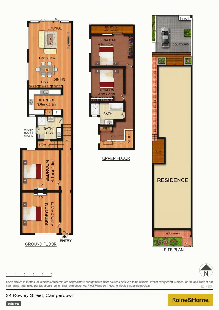 Floorplan of Homely house listing, 24 Rowley Street, Camperdown NSW 2050