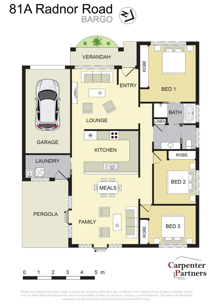Floorplan of Homely house listing, 81A Radnor Road, Bargo NSW 2574