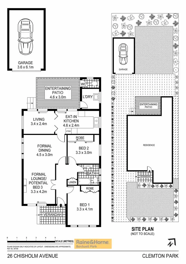 Floorplan of Homely house listing, 26 Chisholm Avenue, Clemton Park NSW 2206