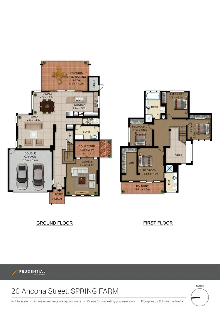 Floorplan of Homely house listing, 20 Ancona Avenue, Spring Farm NSW 2570