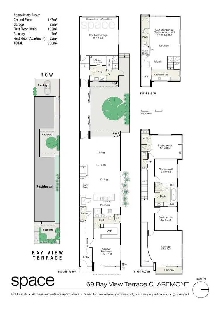 Floorplan of Homely house listing, 69 Bay View Terrace, Claremont WA 6010