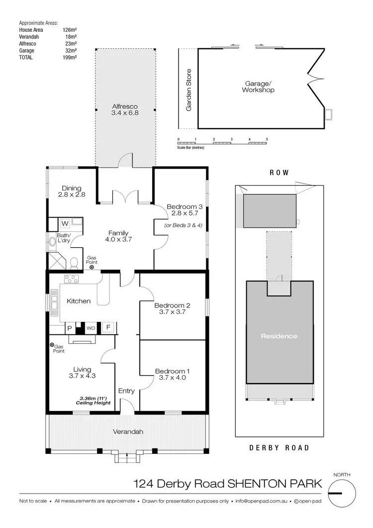 Floorplan of Homely house listing, 124 Derby Road, Shenton Park WA 6008