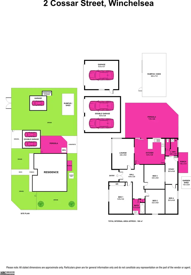 Floorplan of Homely house listing, 2 Cossar Street, Winchelsea VIC 3241