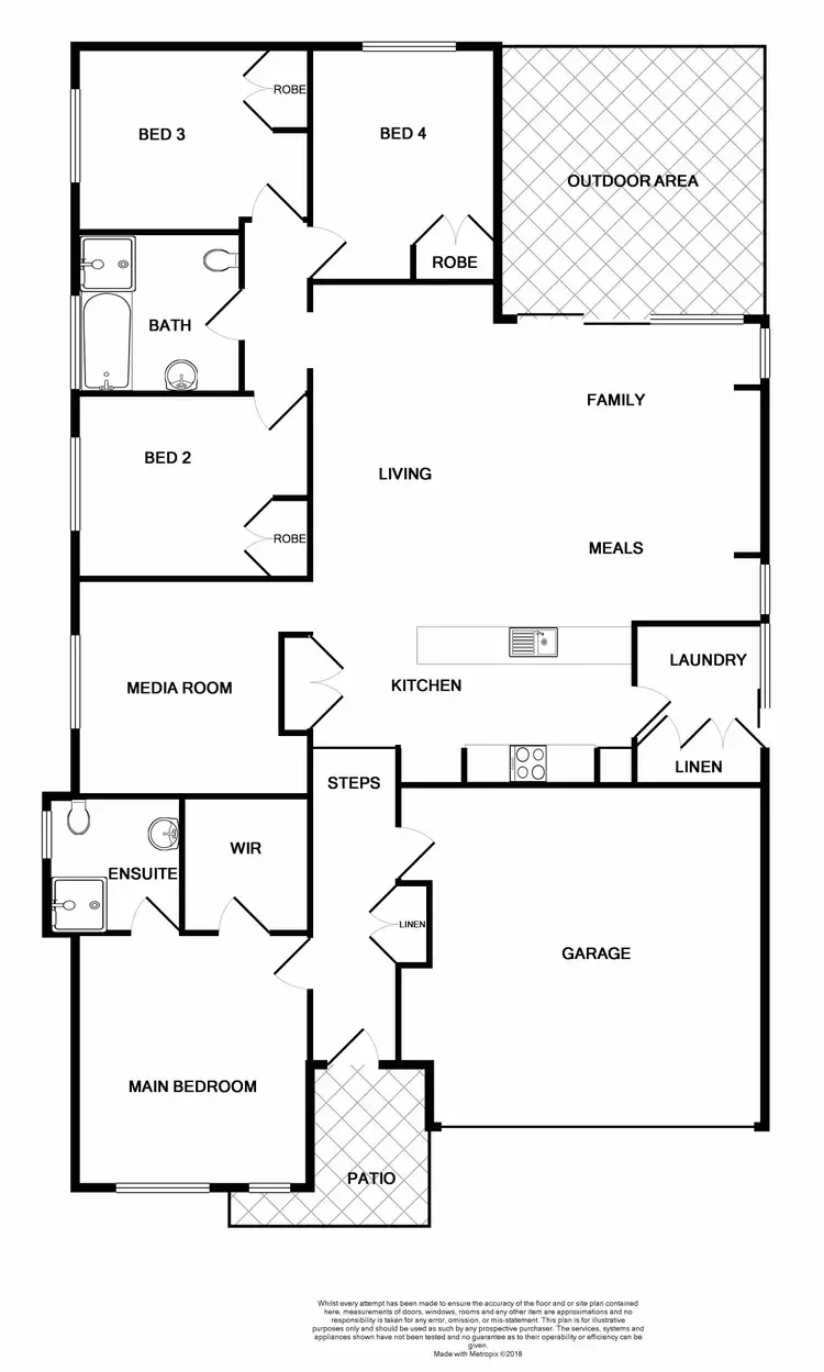 Floorplan of Homely house listing, 5 Thorncliffe Avenue, Thornton NSW 2322