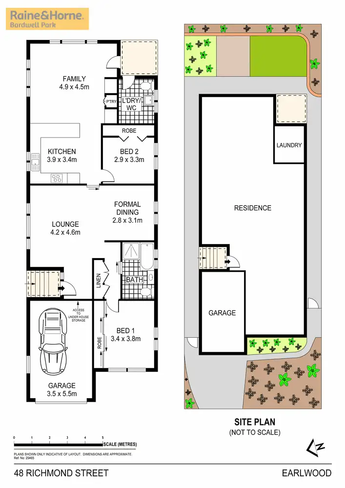 Floorplan of Homely house listing, 48 Richmond Street, Earlwood NSW 2206