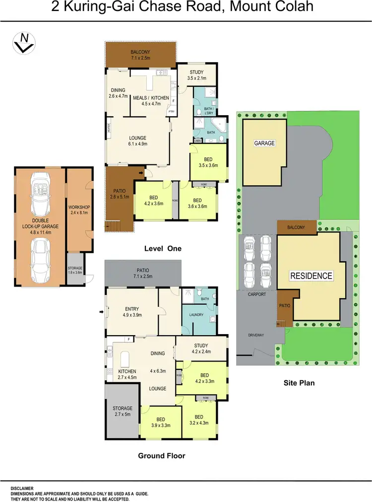 Floorplan of Homely house listing, 2 Kuring-gai Chase Road, Mount Colah NSW 2079