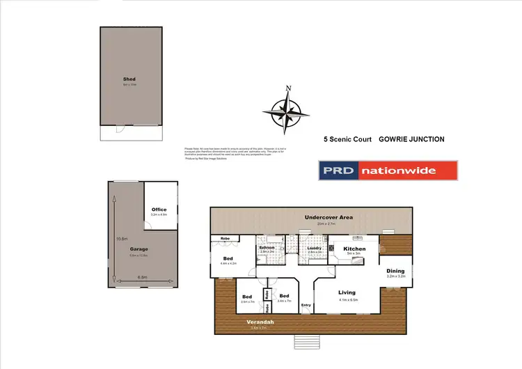 Floorplan of Homely house listing, 5 Scenic Court, Gowrie Junction QLD 4352