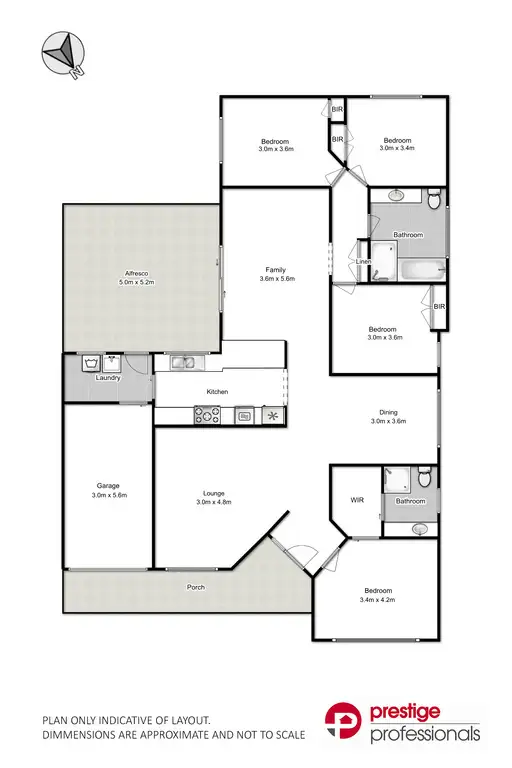 Floorplan of Homely house listing, 4 Balala Court, Wattle Grove NSW 2173