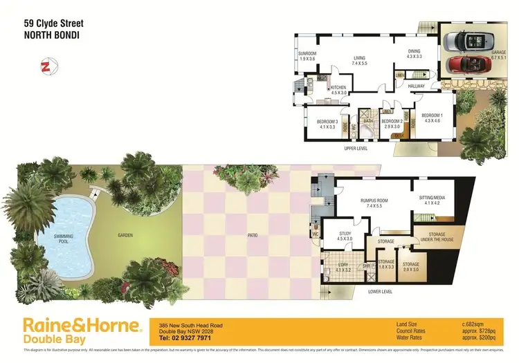 Floorplan of Homely house listing, 59 Clyde Street, North Bondi NSW 2026