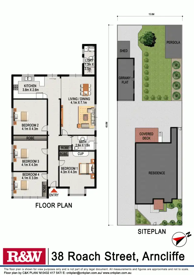 Floorplan of Homely house listing, 38 Roach Street, Arncliffe NSW 2205