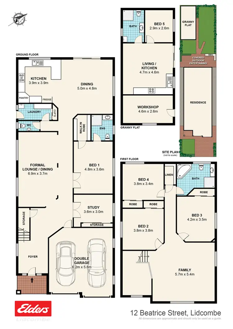 Floorplan of Homely house listing, 12 BEATRICE STREET, Lidcombe NSW 2141