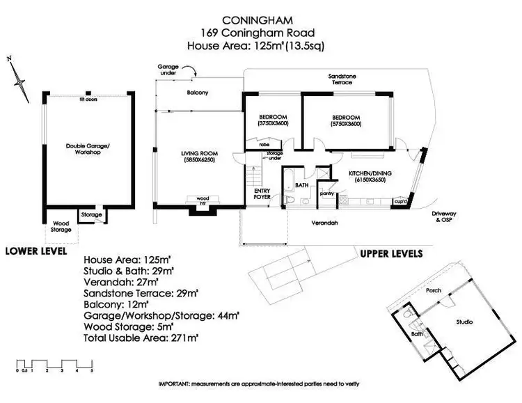 Floorplan of Homely house listing, 169 Coningham Road, Coningham TAS 7054