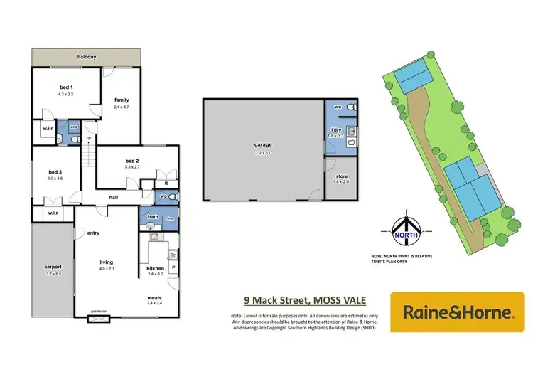 Floorplan of Homely house listing, 9 Mack Street, Moss Vale NSW 2577