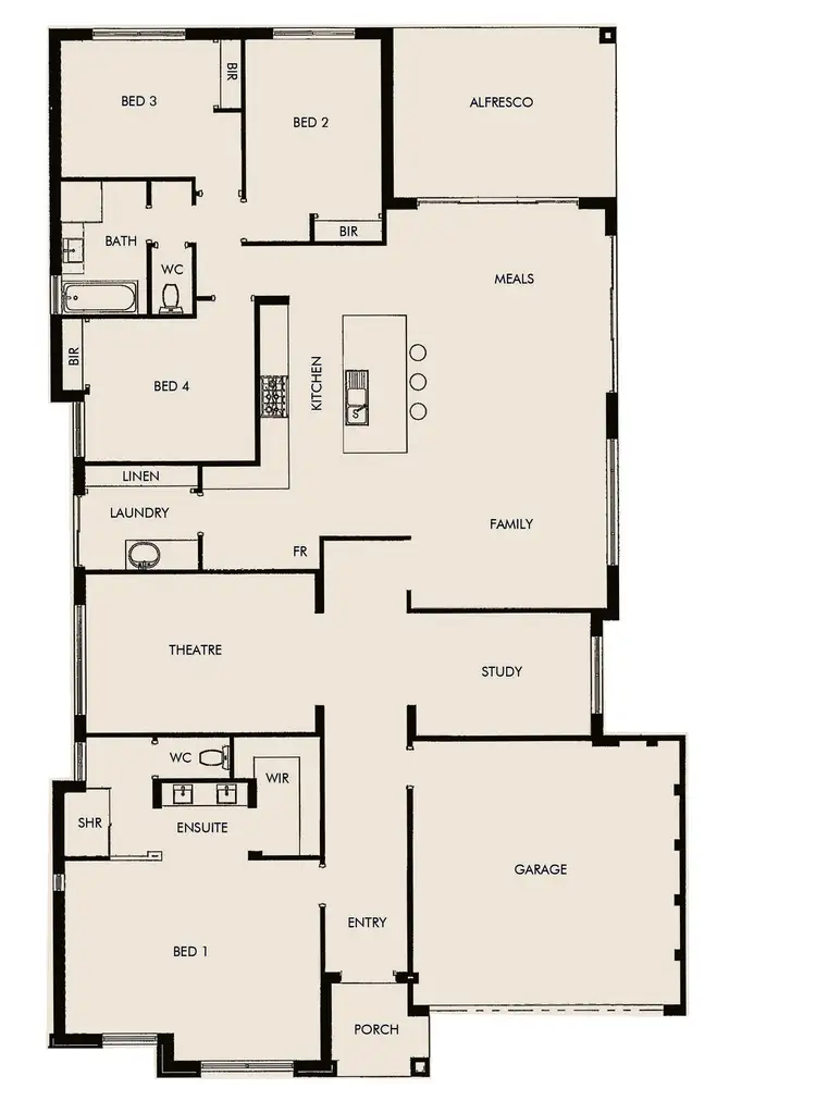 Floorplan of Homely house listing, 24 Cerulean Road, Karnup WA 6176