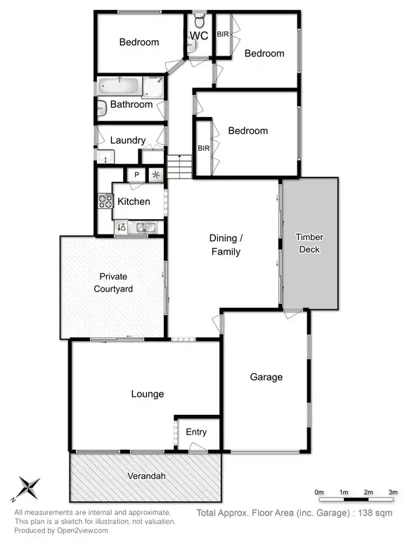 Floorplan of Homely house listing, 13 Alfreds Garden, Kingston TAS 7050