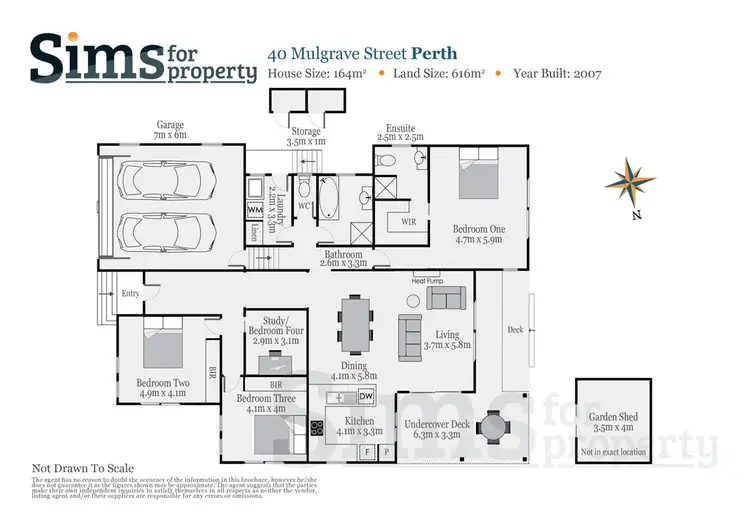 Floorplan of Homely house listing, 40 Mulgrave Street, Perth TAS 7300