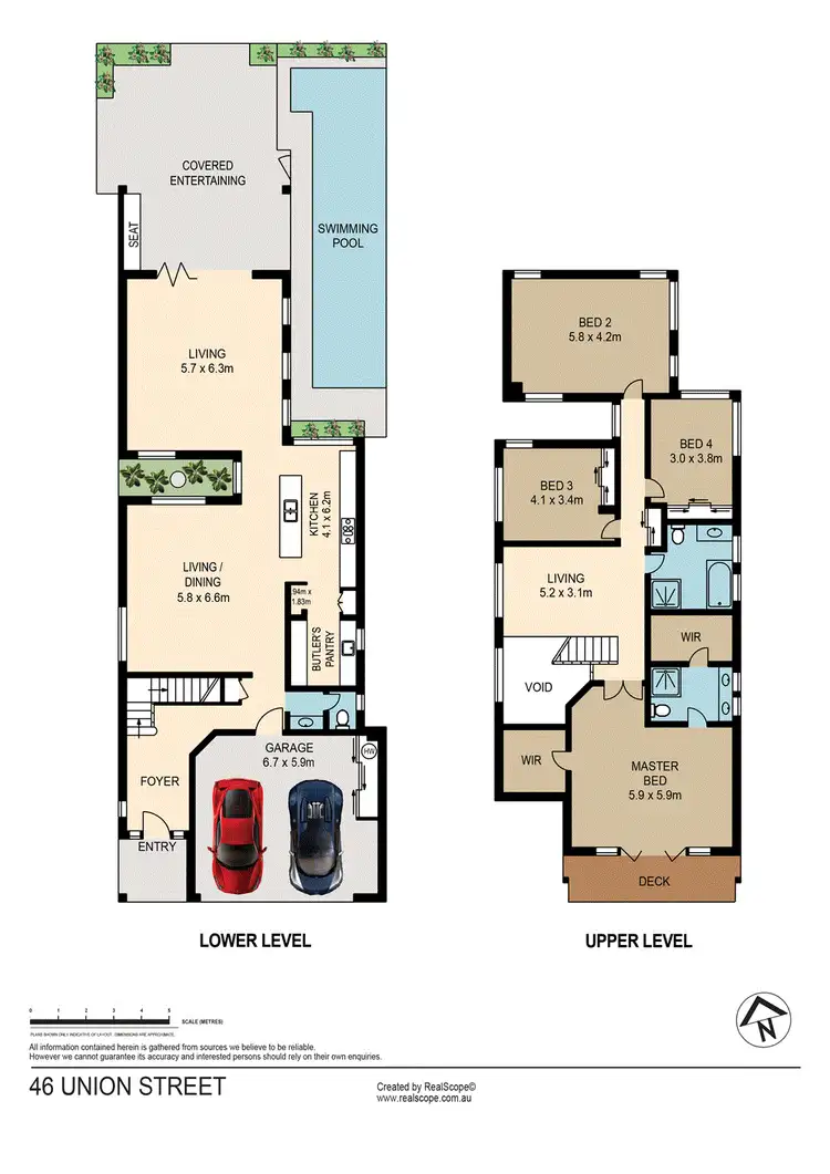Floorplan of Homely house listing, 46 Union Street, Clayfield QLD 4011