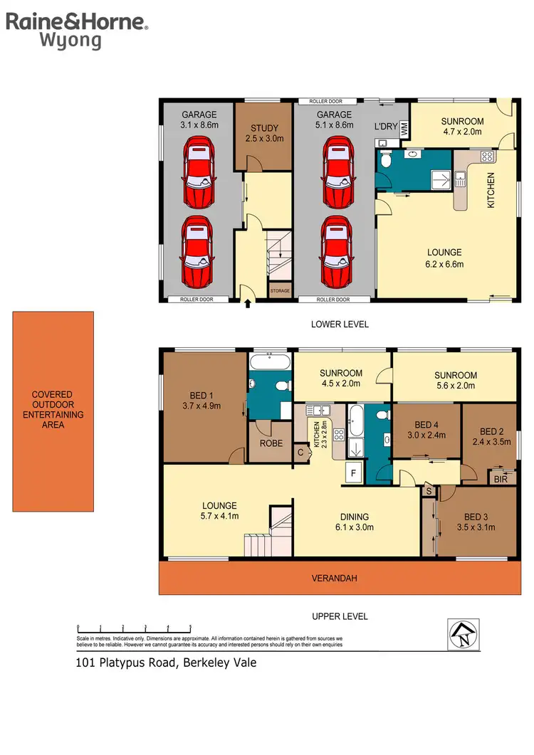 Floorplan of Homely house listing, 101 Platypus Road, Berkeley Vale NSW 2261