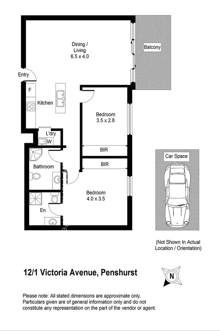 Floorplan of Homely unit listing, 12/1 Victoria Avenue, Penshurst NSW 2222