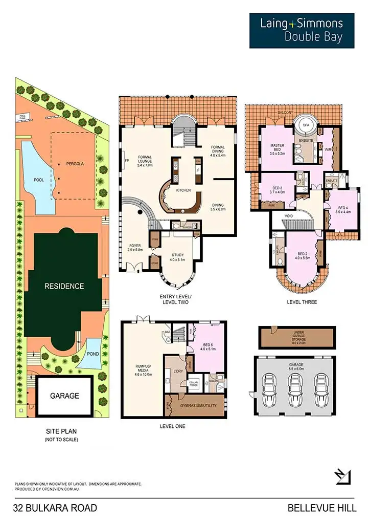 Floorplan of Homely house listing, 32 Bulkara Road, Bellevue Hill NSW 2023