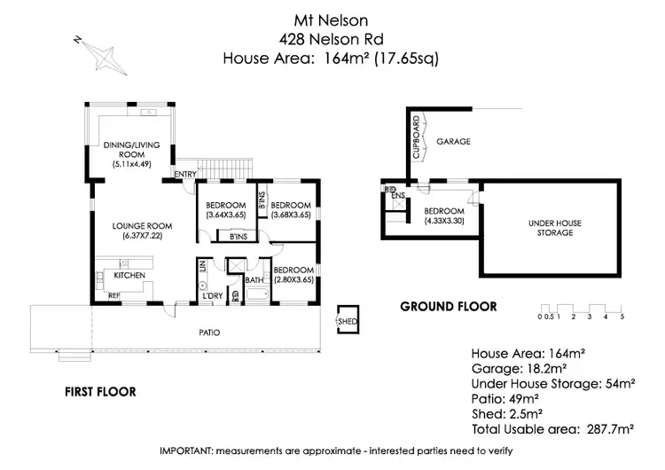 Floorplan of Homely house listing, 428 Nelson Road, Mount Nelson TAS 7007