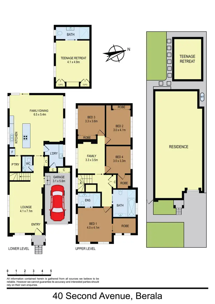 Floorplan of Homely house listing, 40 SECOND AVENUE, Berala NSW 2141