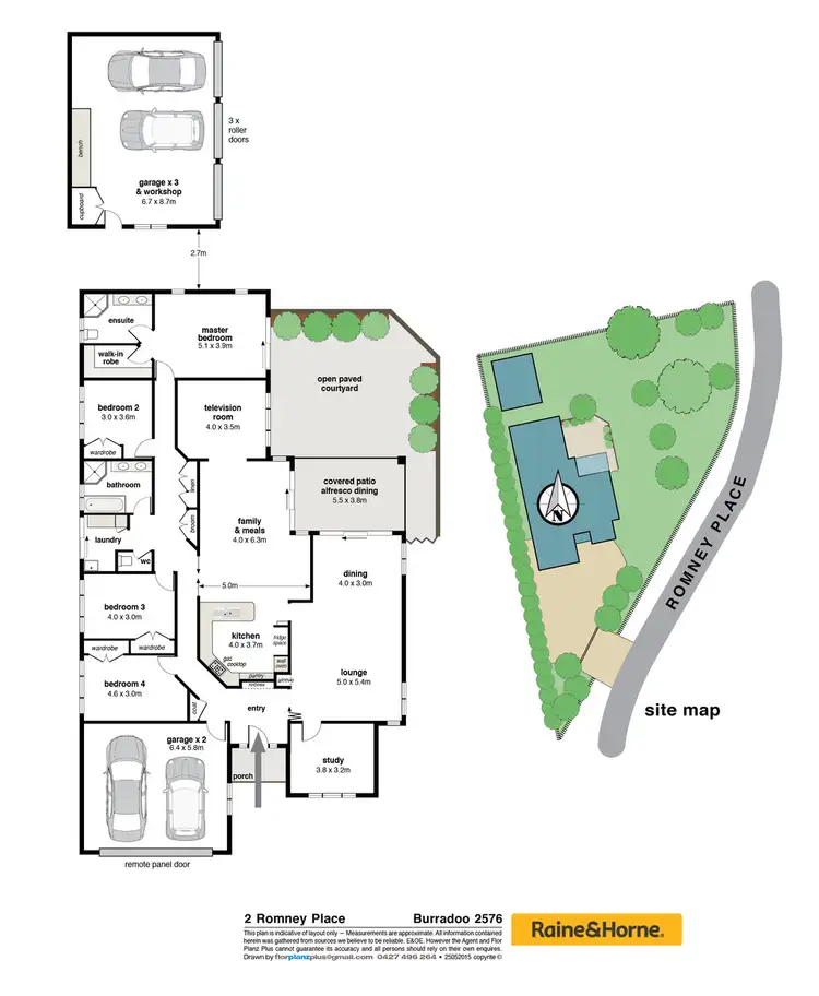 Floorplan of Homely house listing, 2 Romney Place, Burradoo NSW 2576
