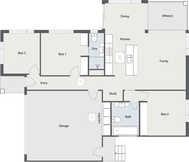 Floorplan of Homely house listing, 2/113 Burrinjuck Crescent, Duffy ACT 2611
