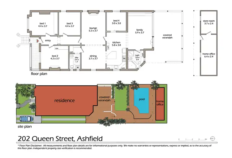 Floorplan of Homely house listing, 202 Queen Street, Ashfield NSW 2131