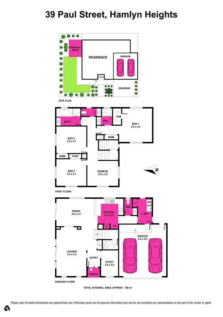 Floorplan of Homely house listing, 39 Paul Street, Hamlyn Heights VIC 3215