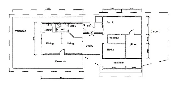 Floorplan of Homely house listing, 45 Andrews, Humpty Doo NT 836