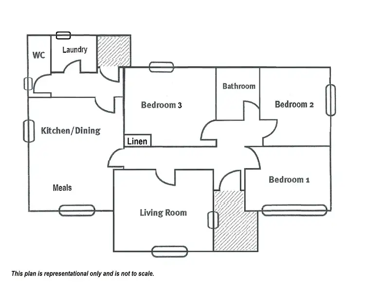 Floorplan of Homely house listing, 29 VENN AVENUE, Bordertown SA 5268