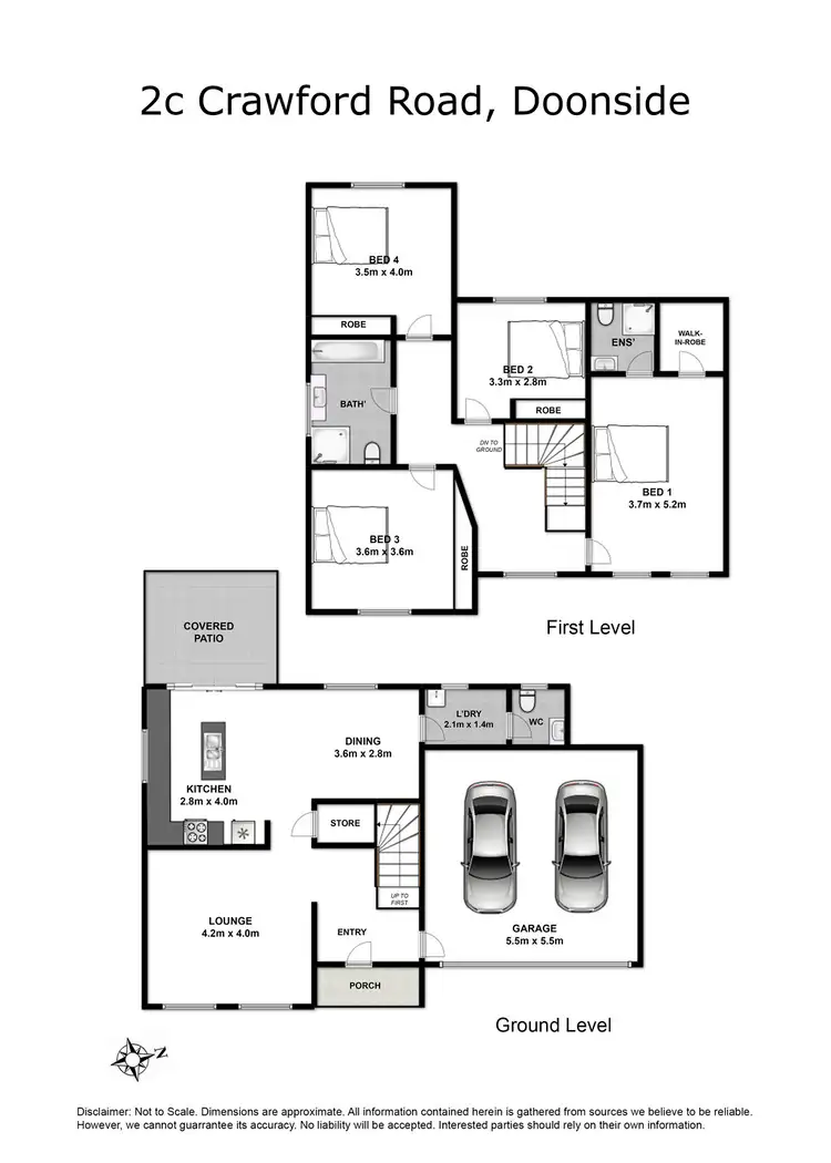 Floorplan of Homely house listing, 2C Crawford Road, Doonside NSW 2767