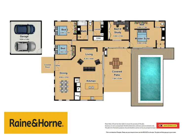 Floorplan of Homely house listing, 14 Oriole Street, Port Douglas QLD 4877