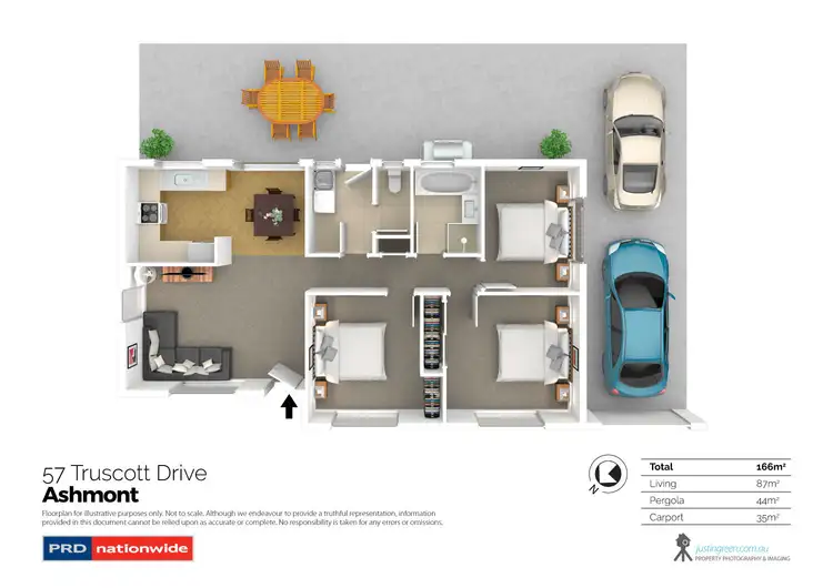 Floorplan of Homely house listing, 57 Truscott Drive, Ashmont NSW 2650