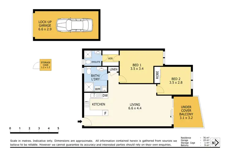 Floorplan of Homely apartment listing, 36/1-3 Funda Place, Brookvale NSW 2100