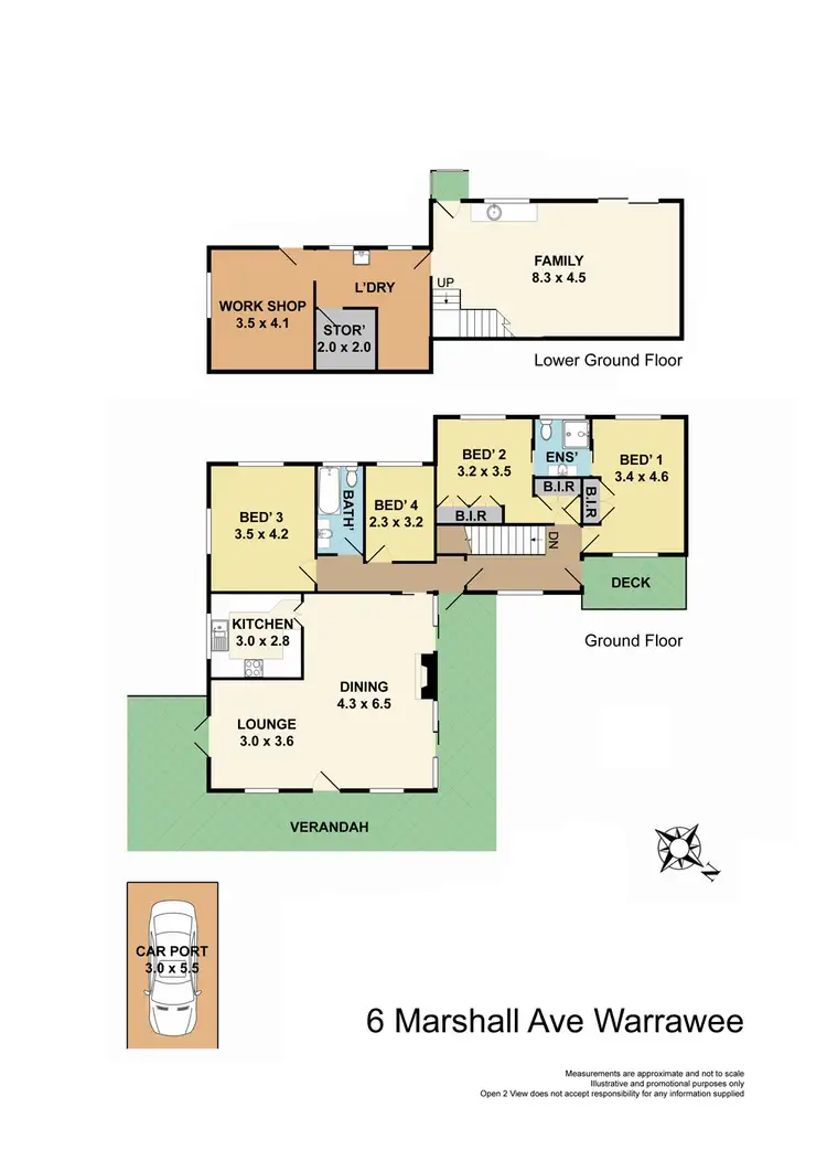 Floorplan of Homely house listing, 6 Marshall Avenue, Warrawee NSW 2074