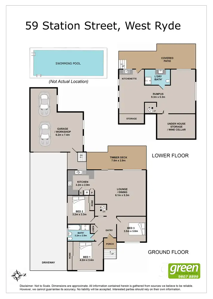 Floorplan of Homely house listing, 59 Station Street, West Ryde NSW 2114