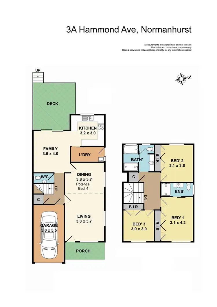 Floorplan of Homely house listing, 3a Hammond Ave, Normanhurst NSW 2076