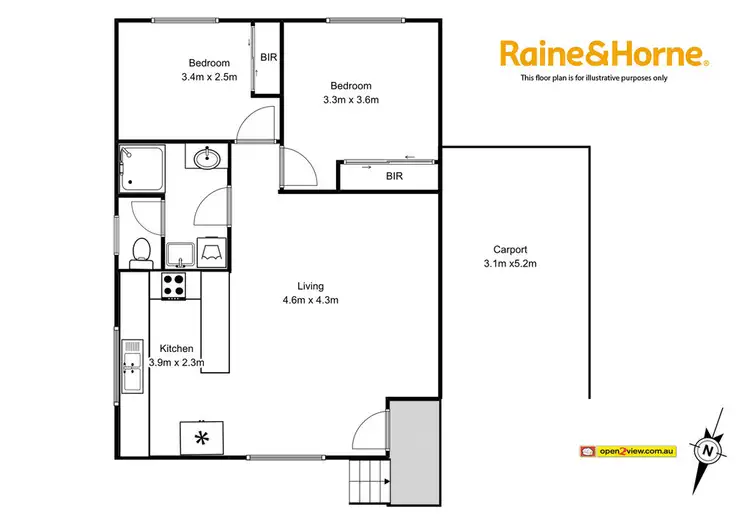 Floorplan of Homely unit listing, 24/12 Old Princes Highway, Batemans Bay NSW 2536