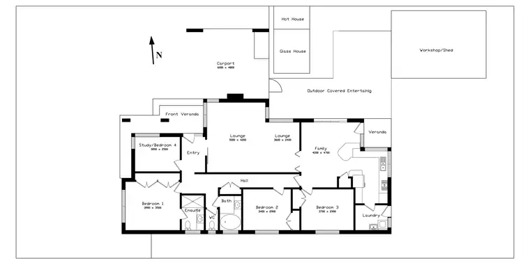 Floorplan of Homely house listing, 27 Roseville Avenue, Doncaster VIC 3108