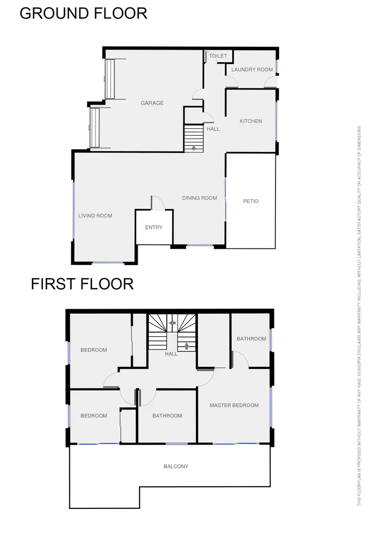 Floorplan of Homely townhouse listing, 1/11 Sweet Street, Warners Bay NSW 2282