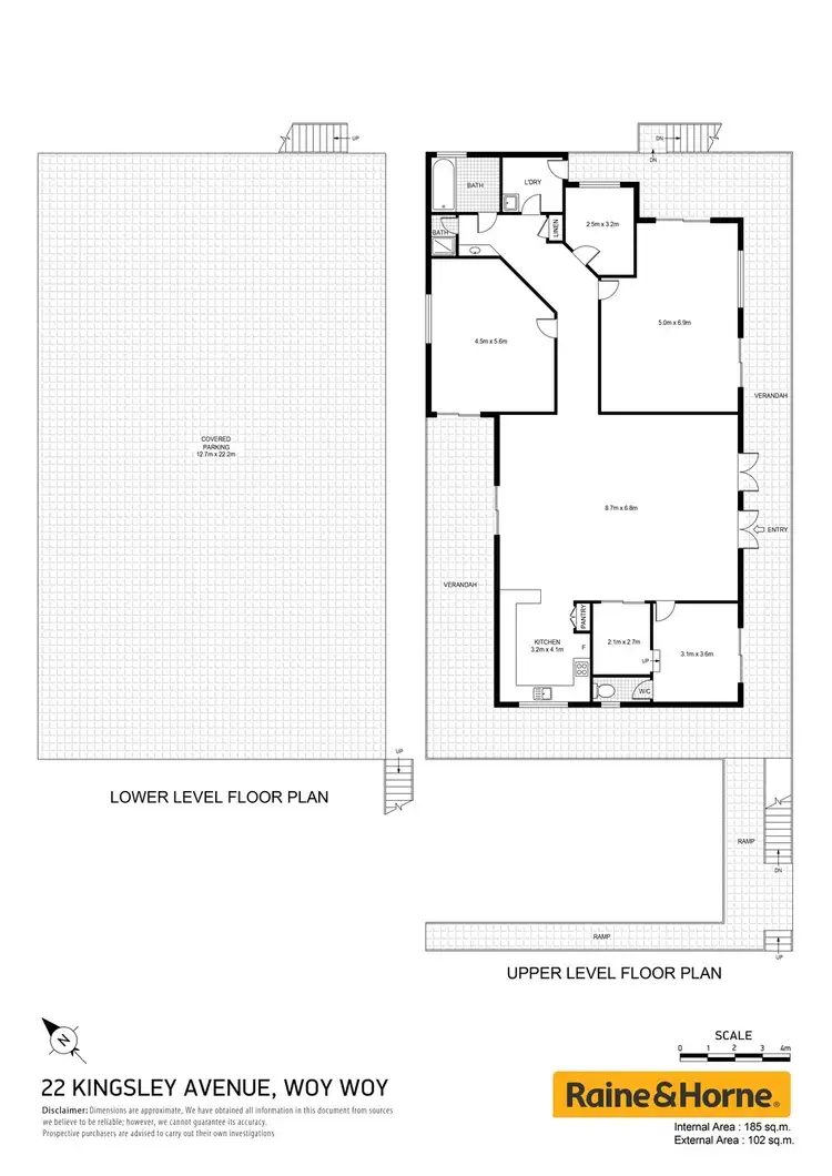Floorplan of Homely house listing, 22 Kingsley Avenue, Woy Woy NSW 2256