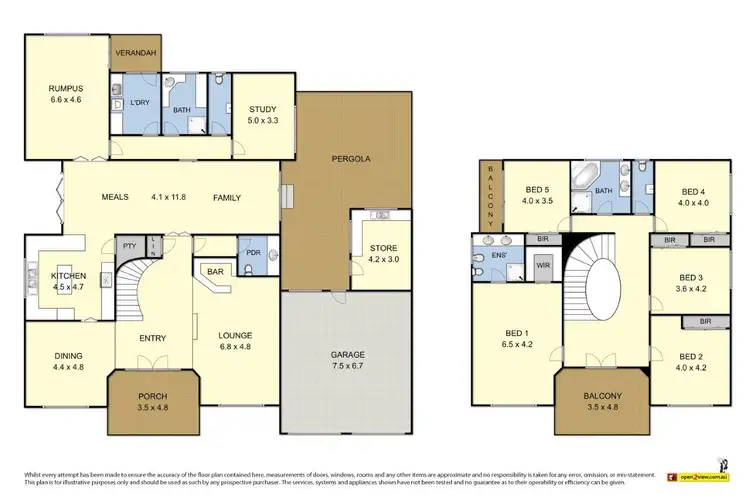 Floorplan of Homely house listing, 66 Evrah Drive, Hoppers Crossing VIC 3029